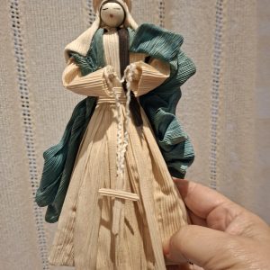 Santos de palha de milho - Nossa Senhora de Fátima