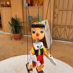 Pinóquio Marionete Mobile Articulado Em Madeira